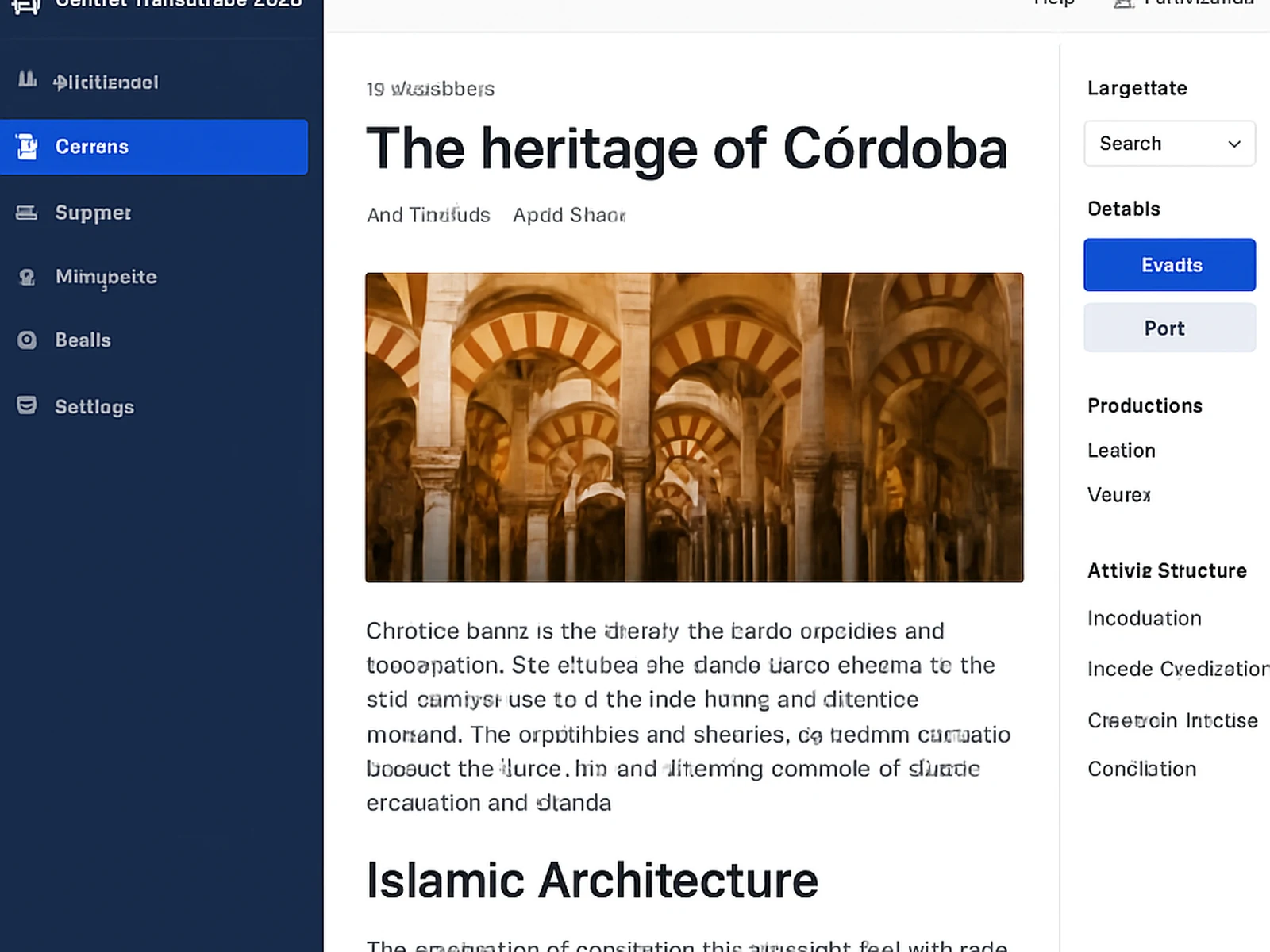 Cultural Foundation, Cordoba